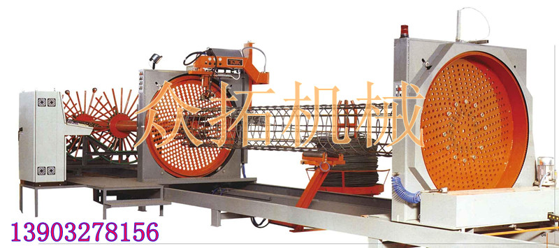 Reinforcement cage rebar seam welder