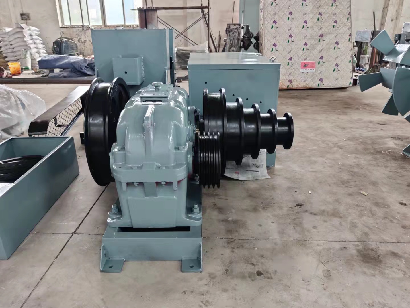 Cold roll ribbed steel bar (plain round) multifunctional machine set